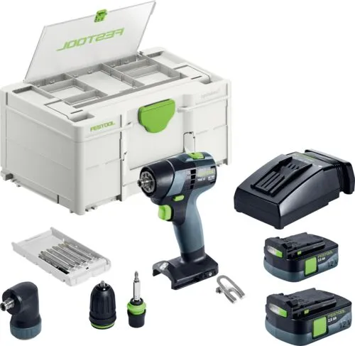Festool Akku-porakone/ruuvinväännin TXS 12 2,5-Set