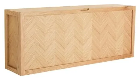 Hübsch Herringbone Kenkäkaappi Suuri Luonnollinen